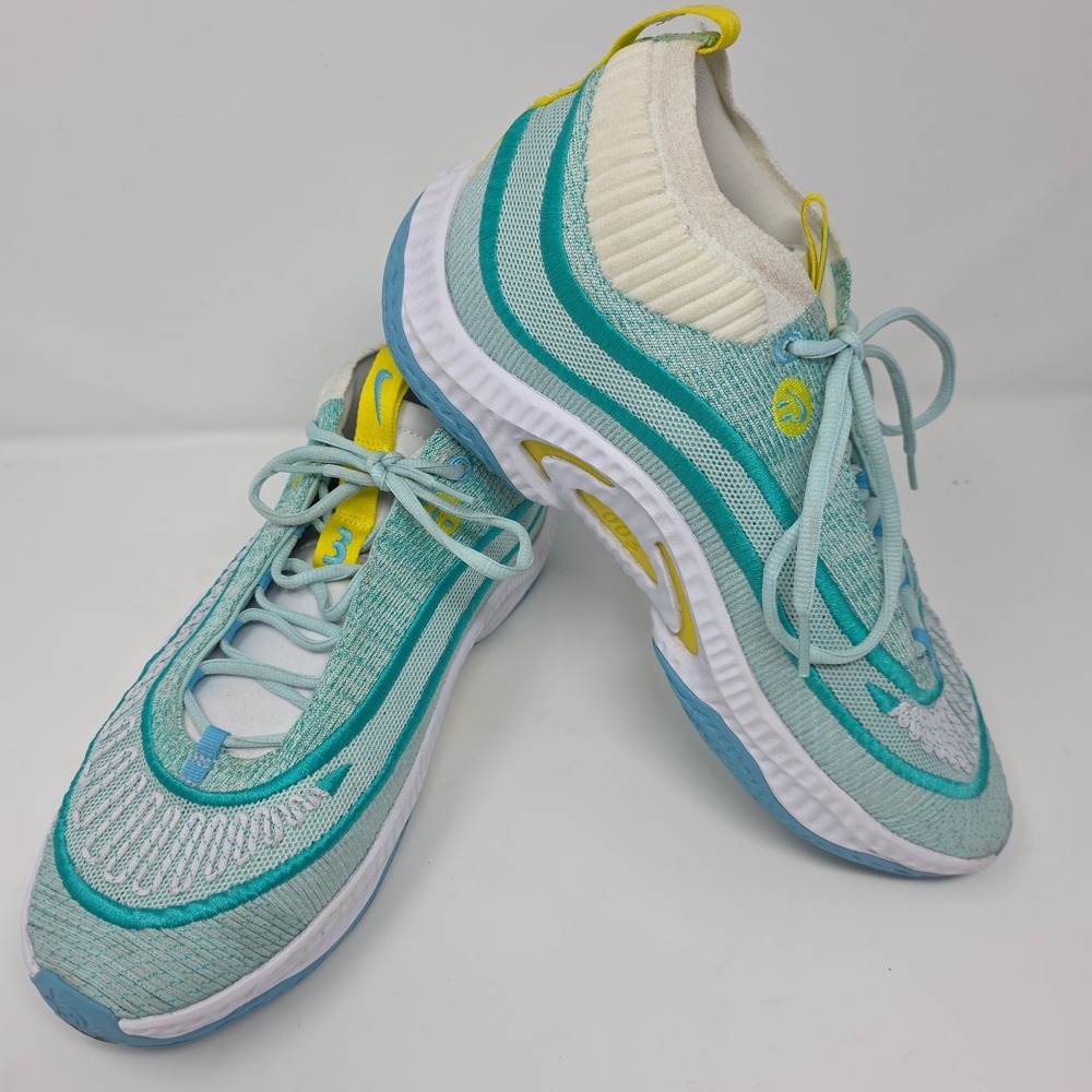 Nike Cosmic Unity 3 Basketball Shoes Mens 11.5 Pale Ivory Sea Glass DV2757-300